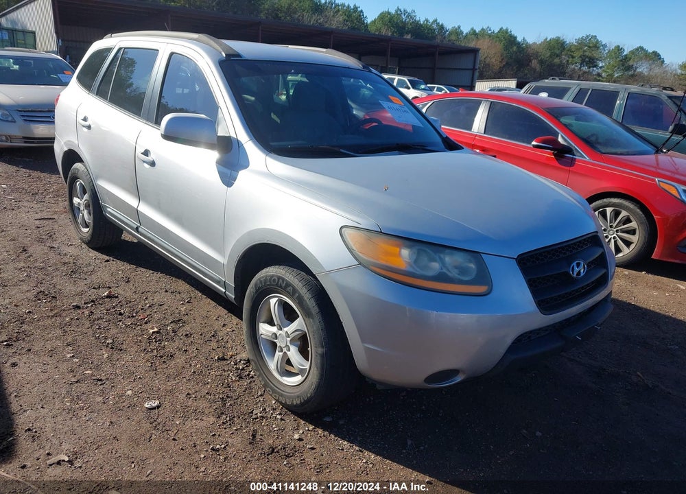 2008 HYUNDAI SANTA FE GLS VIN: 5NMSG13D08H194047
