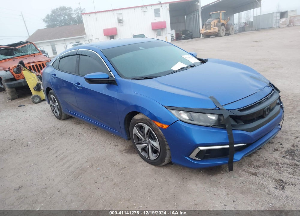2019 HONDA CIVIC LX VIN: 19XFC2F61KE038730