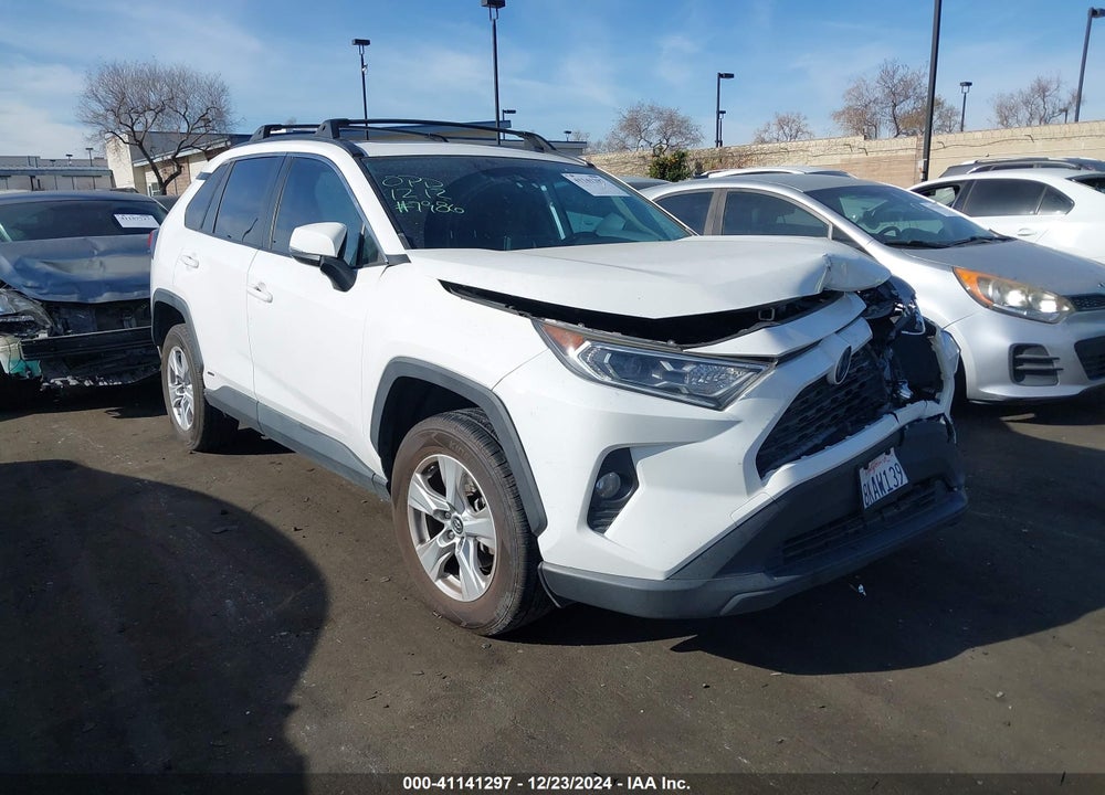 2019 TOYOTA RAV4 HYBRID XLE VIN: JTMRWRFV0KD017986