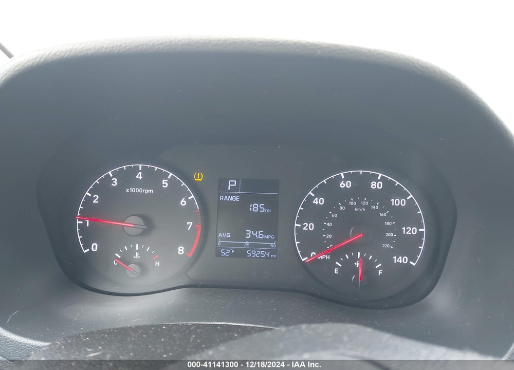 2019 HYUNDAI ACCENT SE VIN: 3KPC24A34KE071932
