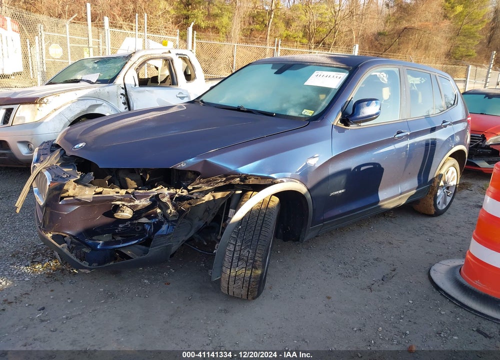 2014 BMW X3 XDRIVE28I VIN: 5UXWX9C53E0D43895