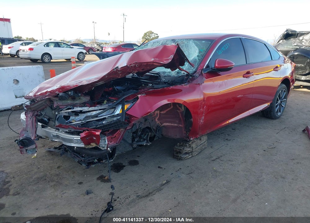 2021 HONDA ACCORD VIN: 1HGCV1F5XMA028624