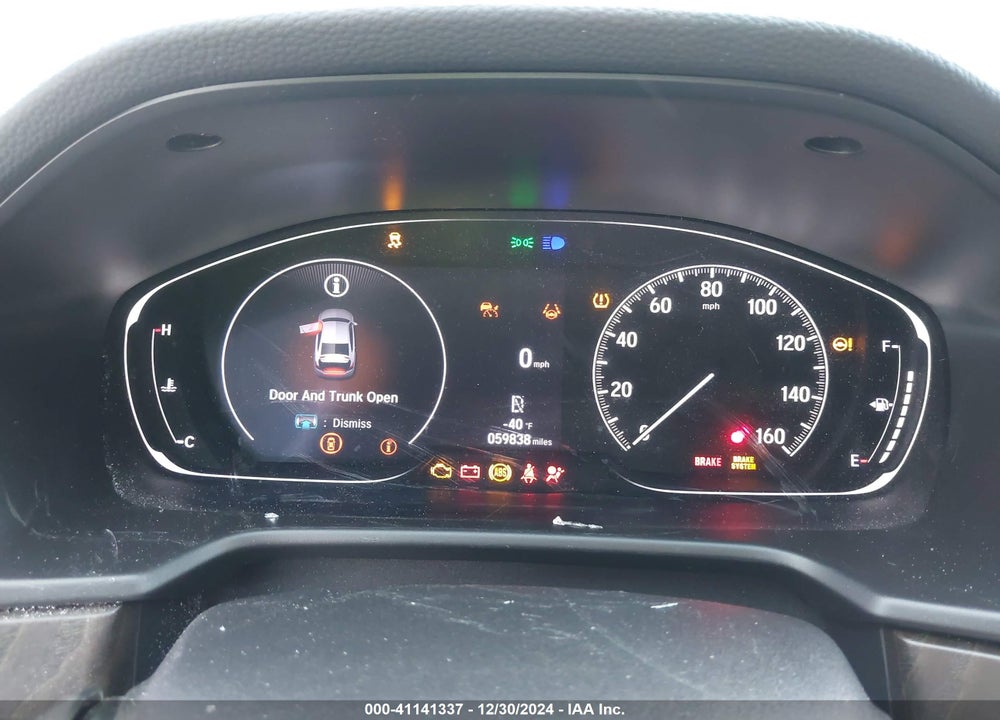 2021 HONDA ACCORD VIN: 1HGCV1F5XMA028624