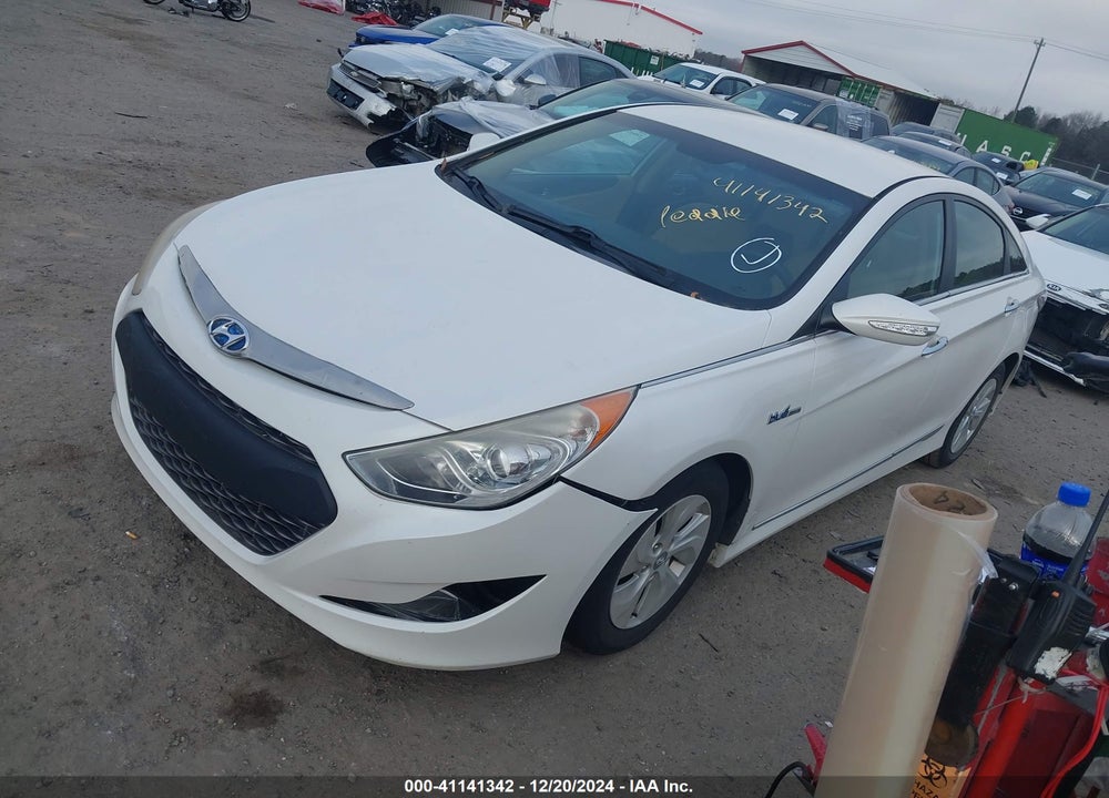 2013 HYUNDAI SONATA HYBRID VIN: KMHEC4A4XDA073569