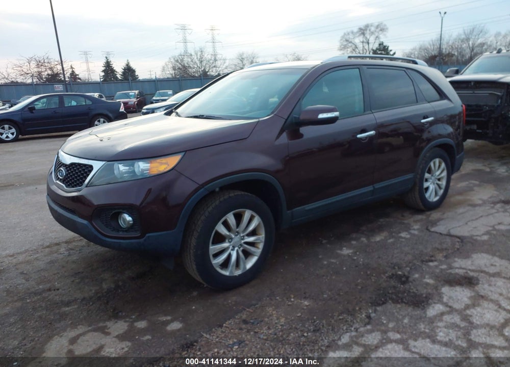 2011 KIA SORENTO LX V6 VIN: 5XYKT4A23BG181891