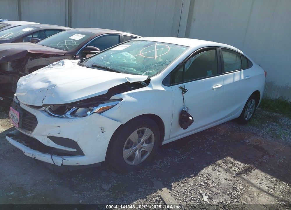 2017 CHEVROLET CRUZE LS AUTO VIN: 1G1BC5SMXH7120137