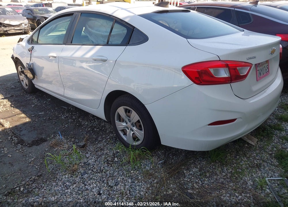 2017 CHEVROLET CRUZE LS AUTO VIN: 1G1BC5SMXH7120137