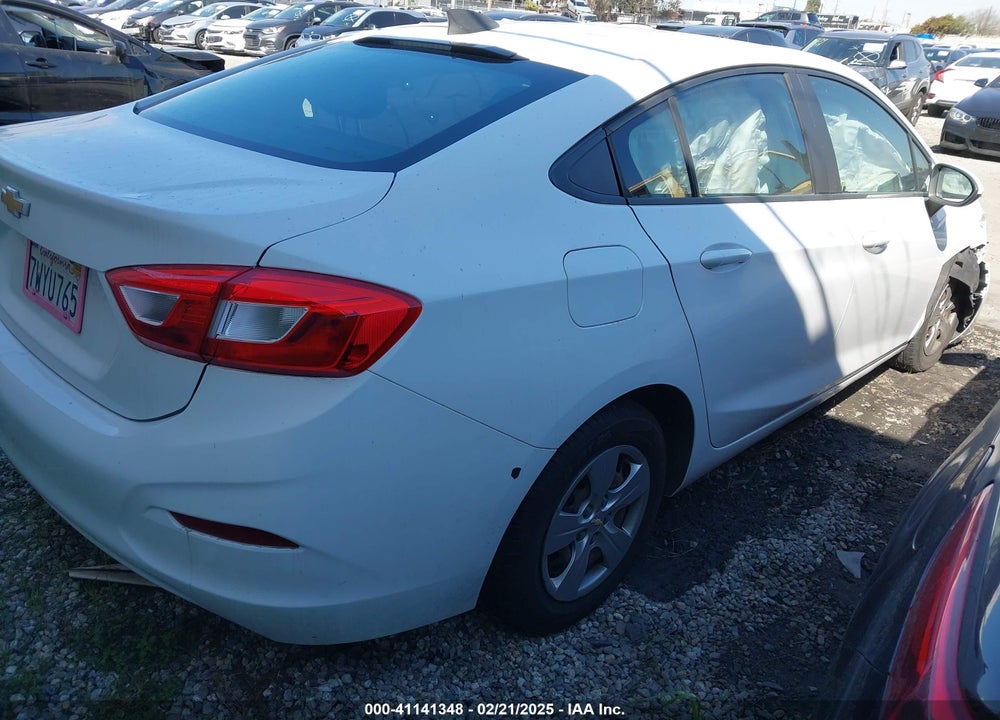 2017 CHEVROLET CRUZE LS AUTO VIN: 1G1BC5SMXH7120137