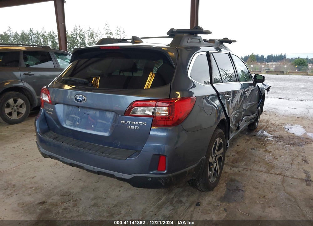 2017 SUBARU OUTBACK 3.6R LIMITED VIN: 4S4BSENC5H3334565