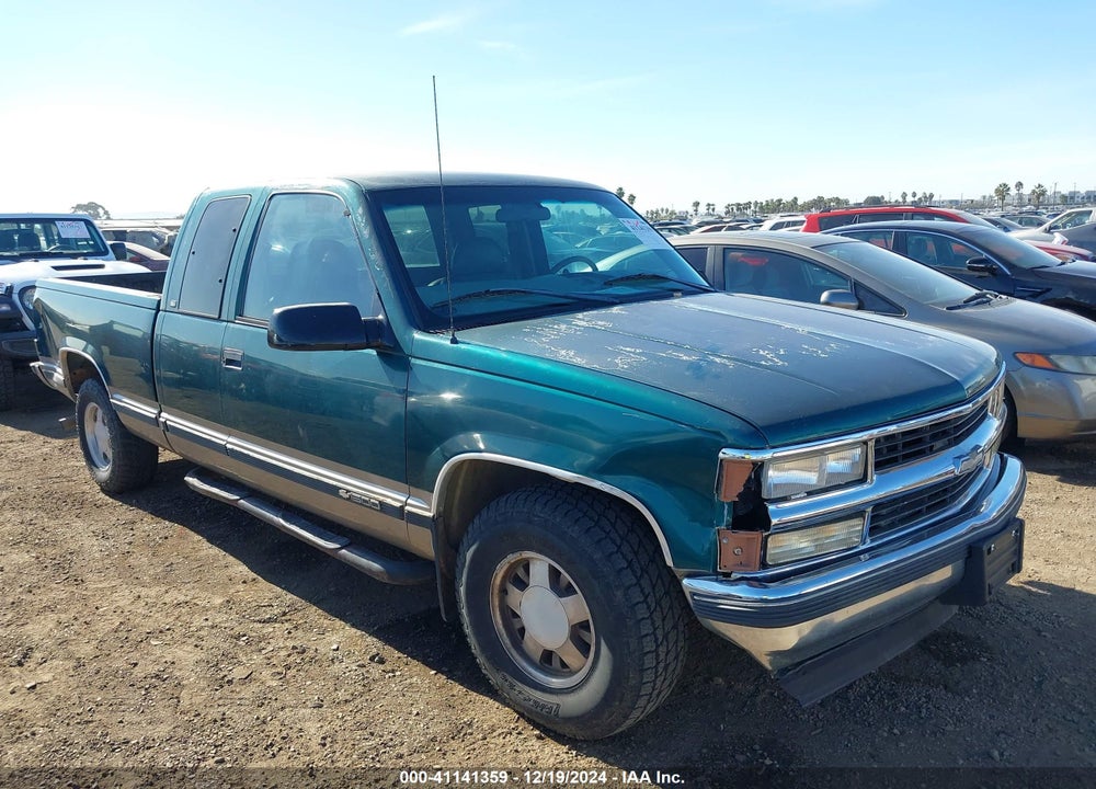 1998 CHEVROLET C1500 FLEETSIDE VIN: 2GCEC19R8W1138791