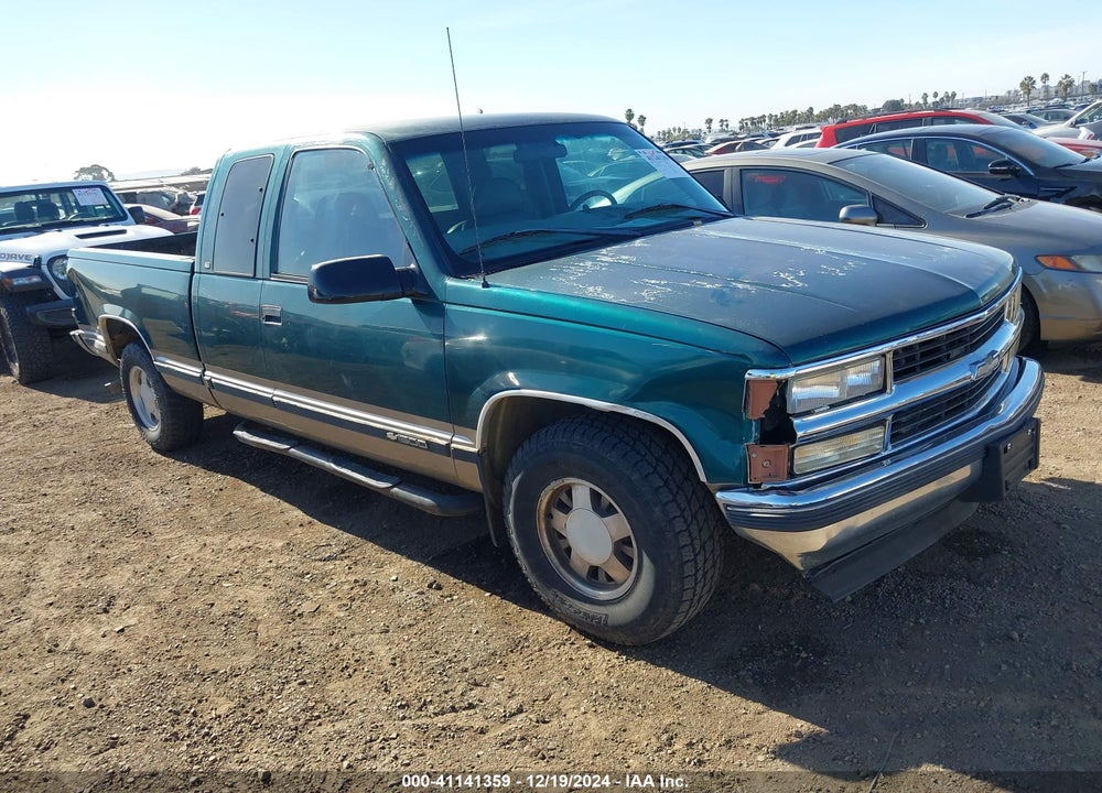 1998 CHEVROLET C1500 FLEETSIDE VIN: 2GCEC19R8W1138791