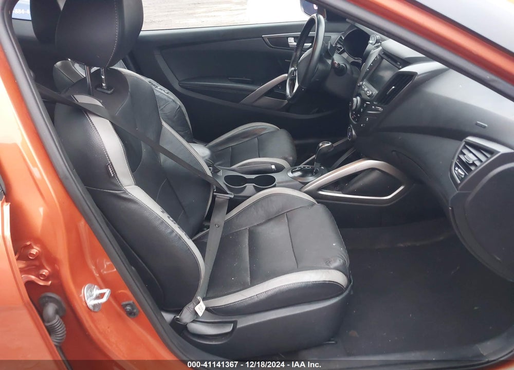 2016 HYUNDAI VELOSTER TURBO VIN: KMHTC6AE7GU274411