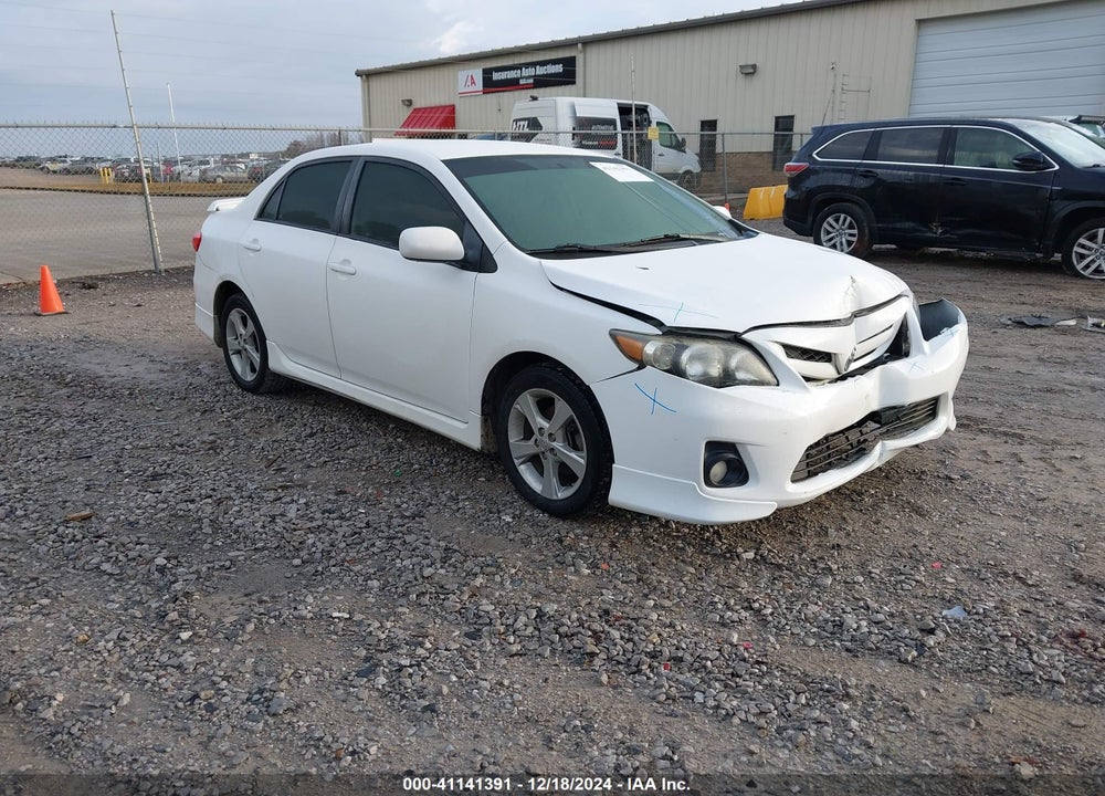 2013 TOYOTA COROLLA S VIN: 2T1BU4EE9DC049654