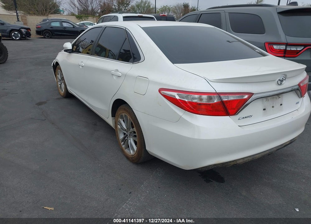2016 TOYOTA CAMRY SE VIN: 4T1BF1FK1GU156794