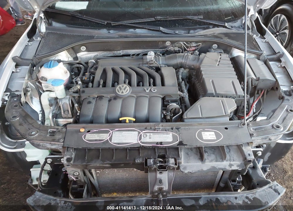 2013 VOLKSWAGEN PASSAT 3.6L V6 SE VIN: 1VWBM7A33DC006441