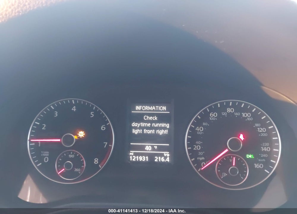 2013 VOLKSWAGEN PASSAT 3.6L V6 SE VIN: 1VWBM7A33DC006441