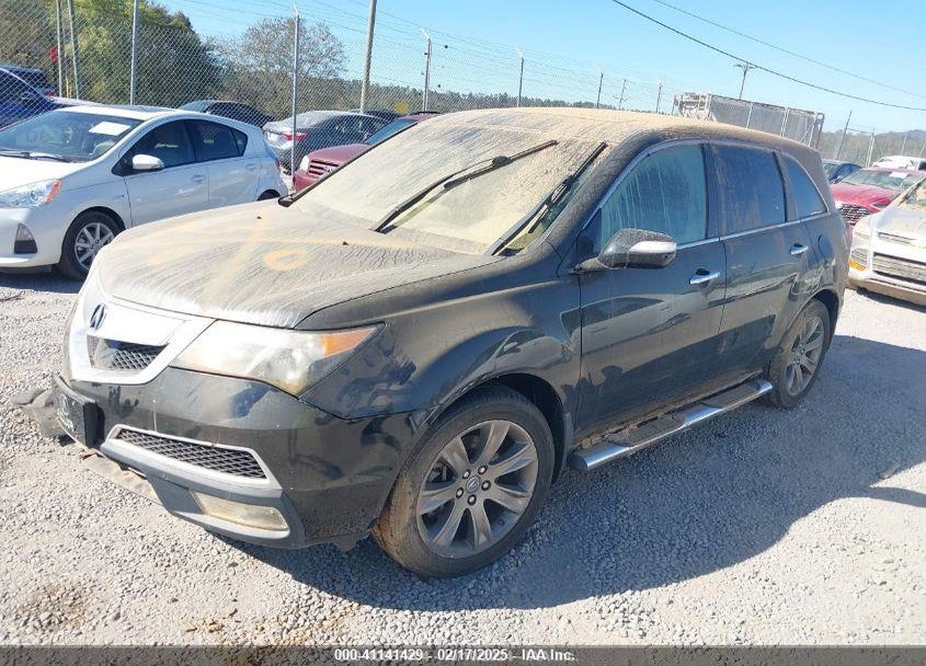 2010 ACURA MDX VIN: 2HNYD2H74AH534419