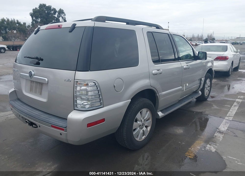 2007 MERCURY MOUNTAINEER VIN: 4M2EU47EX7UJ20310