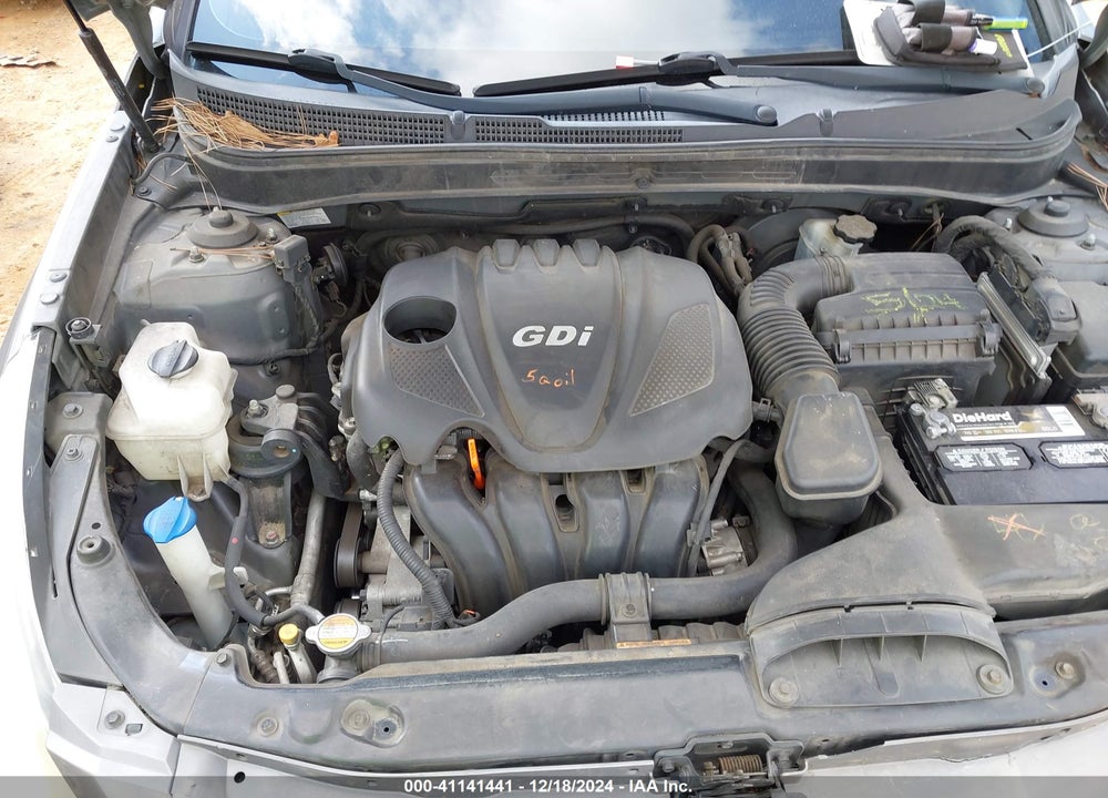 2011 HYUNDAI SONATA GLS VIN: 5NPEB4AC2BH290134