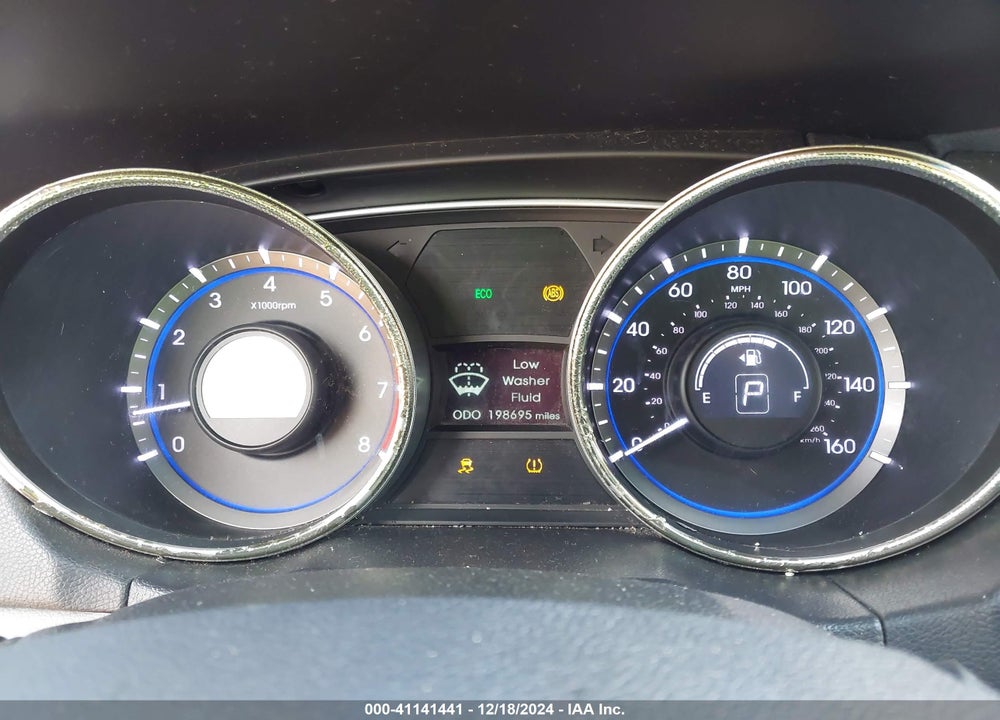 2011 HYUNDAI SONATA GLS VIN: 5NPEB4AC2BH290134
