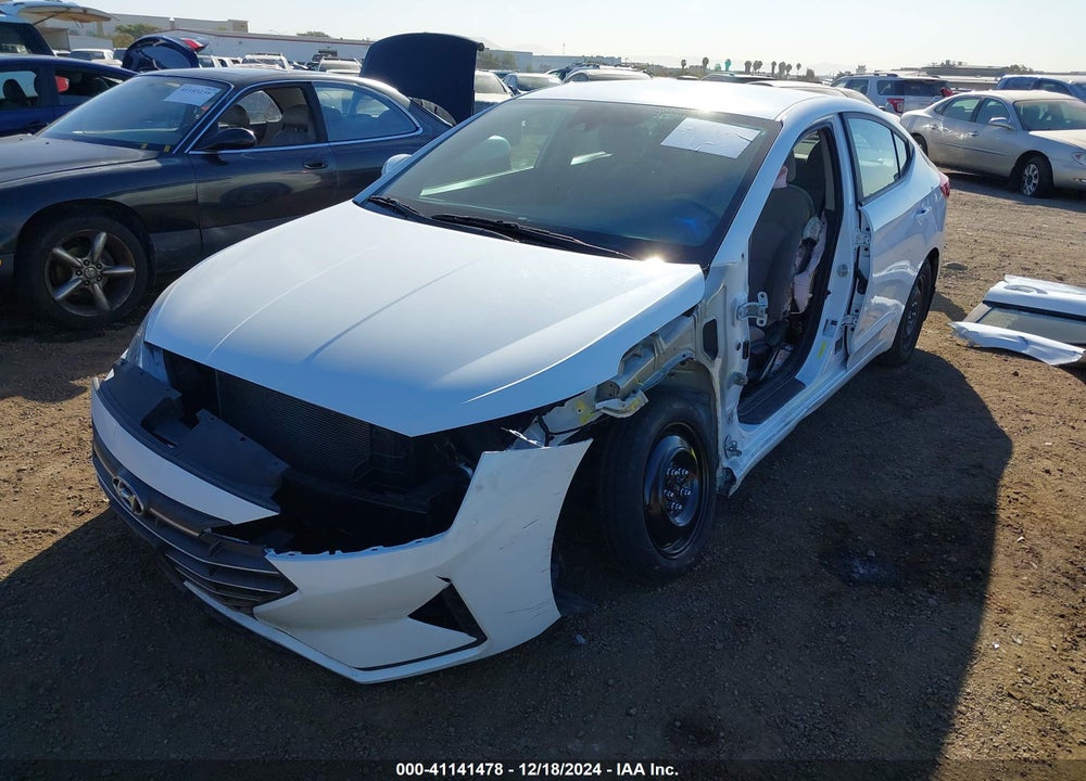 2020 HYUNDAI ELANTRA VIN: 5NPD74LF4LH619910