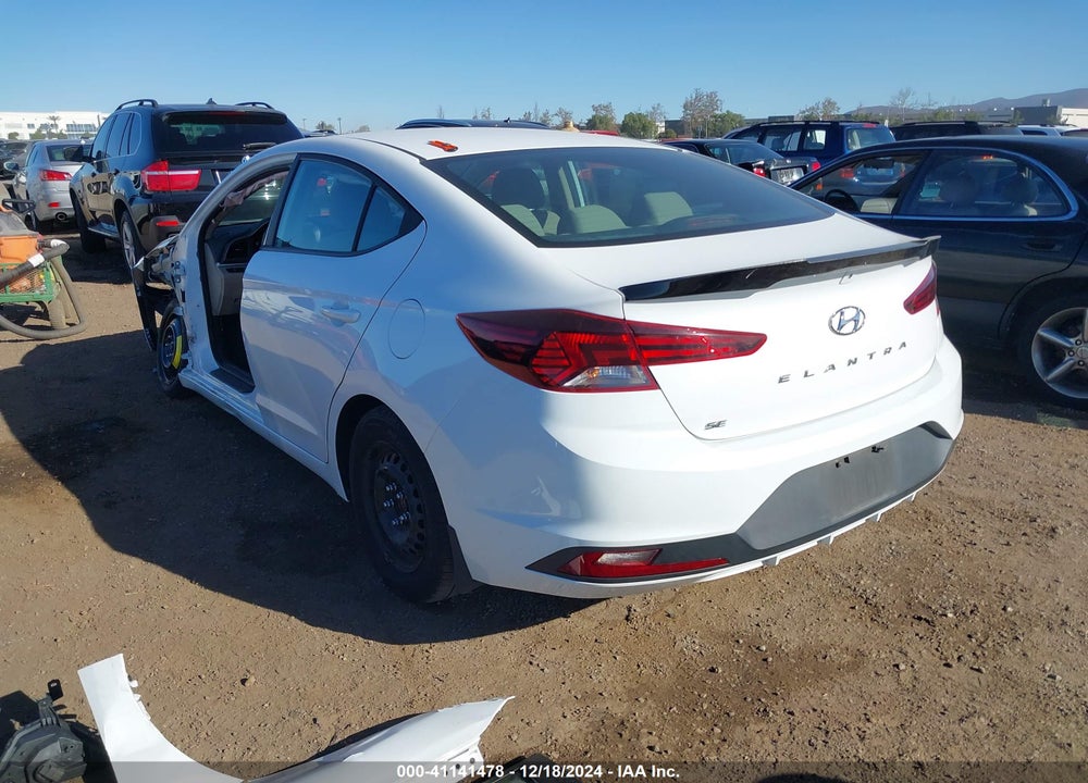 2020 HYUNDAI ELANTRA VIN: 5NPD74LF4LH619910