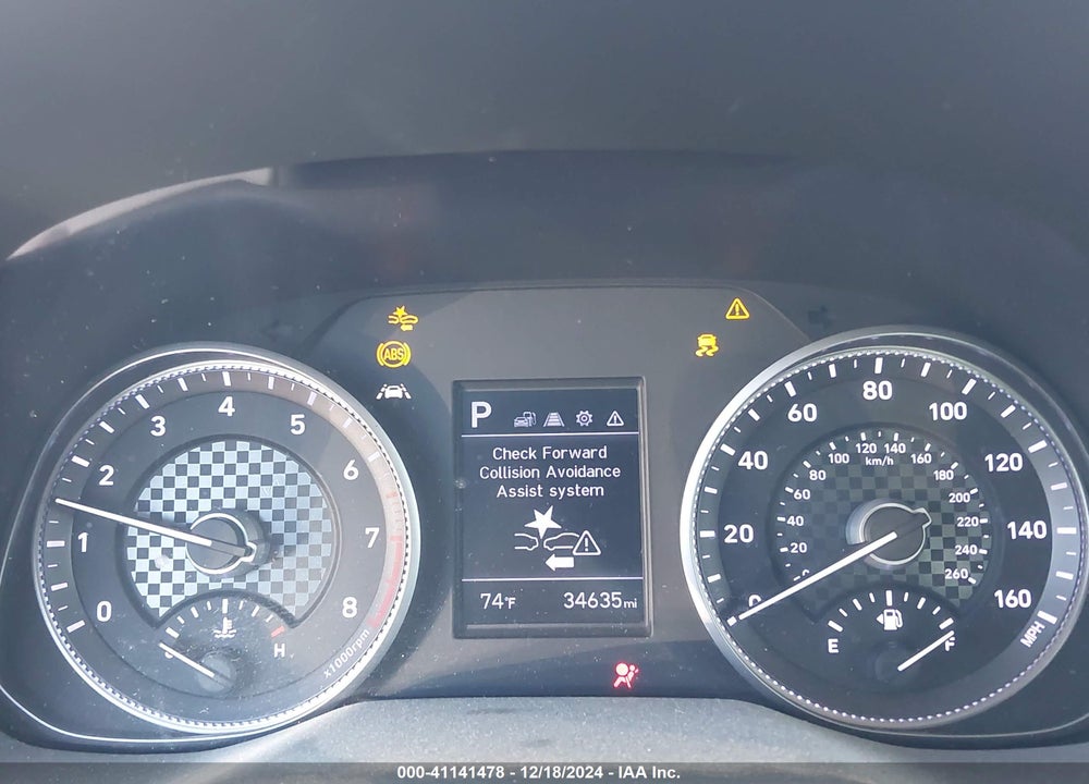 2020 HYUNDAI ELANTRA VIN: 5NPD74LF4LH619910