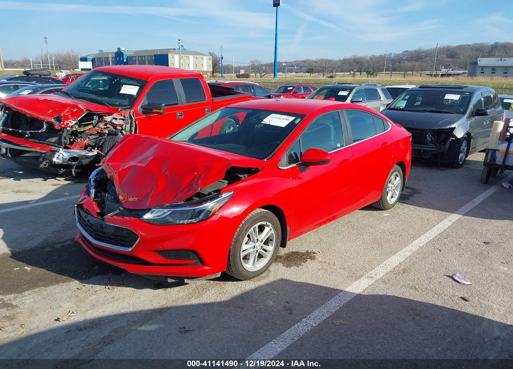2018 CHEVROLET CRUZE LT AUTO VIN: 1G1BE5SM9J7248126