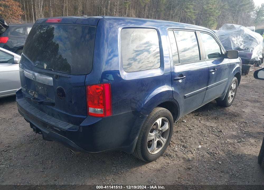 2014 HONDA PILOT EX-L VIN: 5FNYF3H58EB013543