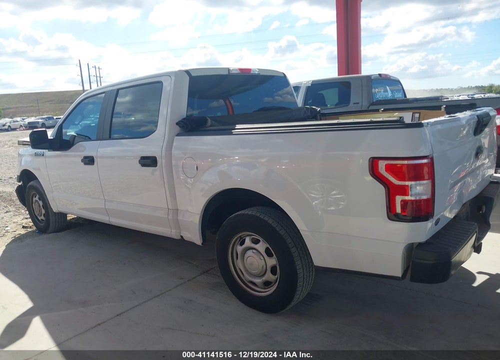 2018 FORD F-150 XL VIN: 1FTEW1CP4JFB51652