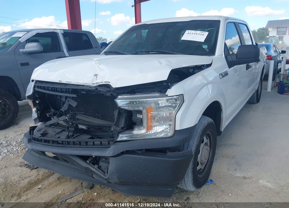 2018 FORD F-150 XL VIN: 1FTEW1CP4JFB51652