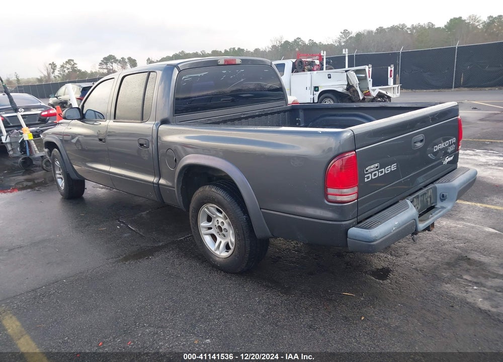 2004 DODGE DAKOTA SPORT/SXT VIN: 1D7HL38K94S579829