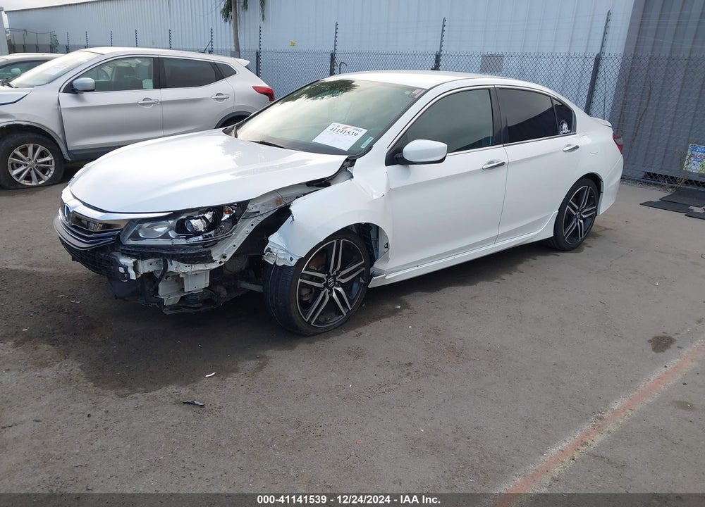 2017 HONDA ACCORD VIN: 1HGCR2F55HA205788