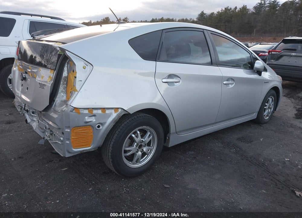 2010 TOYOTA PRIUS IV VIN: JTDKN3DU3A0036050