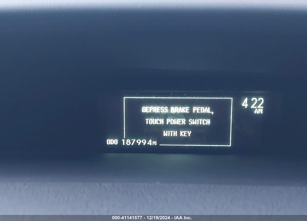 2010 TOYOTA PRIUS IV VIN: JTDKN3DU3A0036050