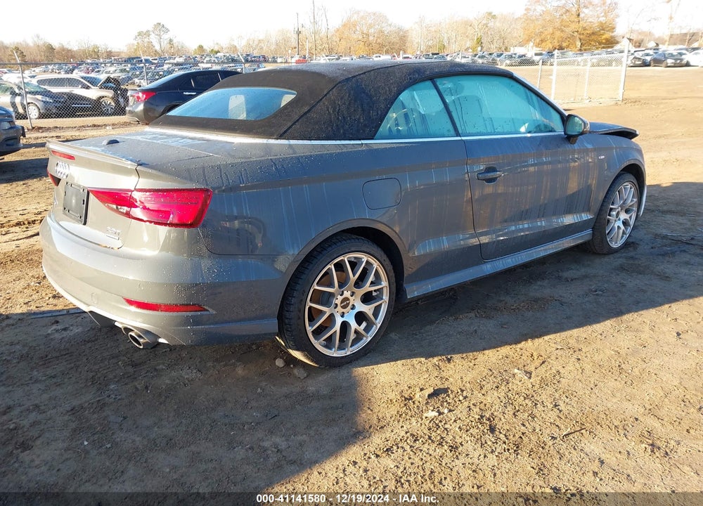 2017 AUDI A3 2.0T PREMIUM VIN: WAUY8LFF2H1050295