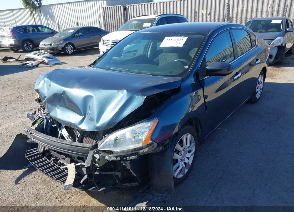 2013 NISSAN SENTRA FE+ SV VIN: 3N1AB7AP1DL563041