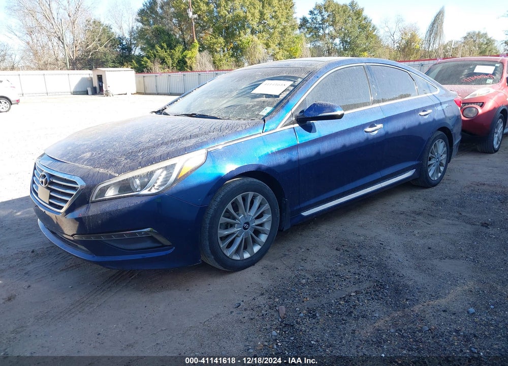 2015 HYUNDAI SONATA LIMITED VIN: 5NPE34AF2FH259429
