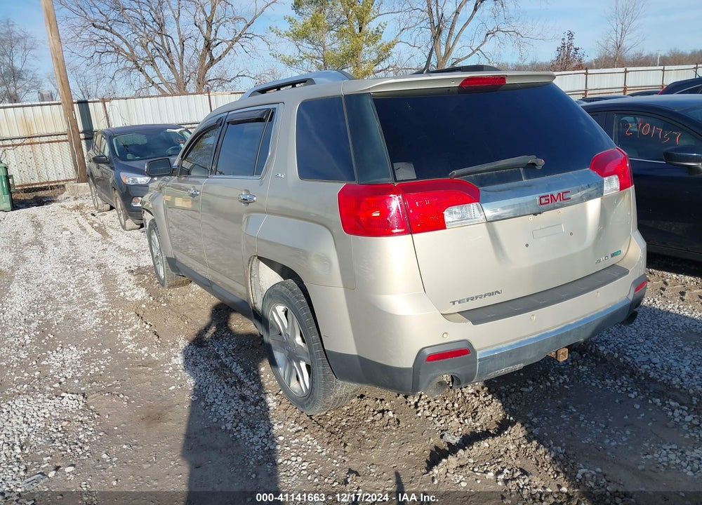 2011 GMC TERRAIN SLT-2 VIN: 2CTFLXE55B6284013