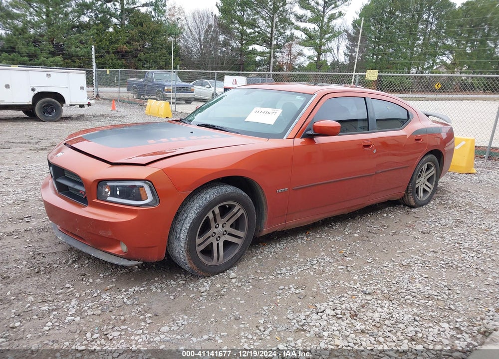 2006 DODGE CHARGER RT VIN: 2B3KA53H66H197606