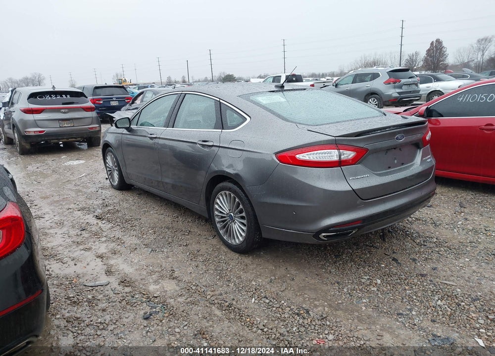 2014 FORD FUSION TITANIUM VIN: 3FA6P0D95ER183679