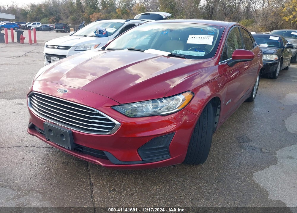 2019 FORD FUSION HYBRID VIN: 3FA6P0LU2KR206188