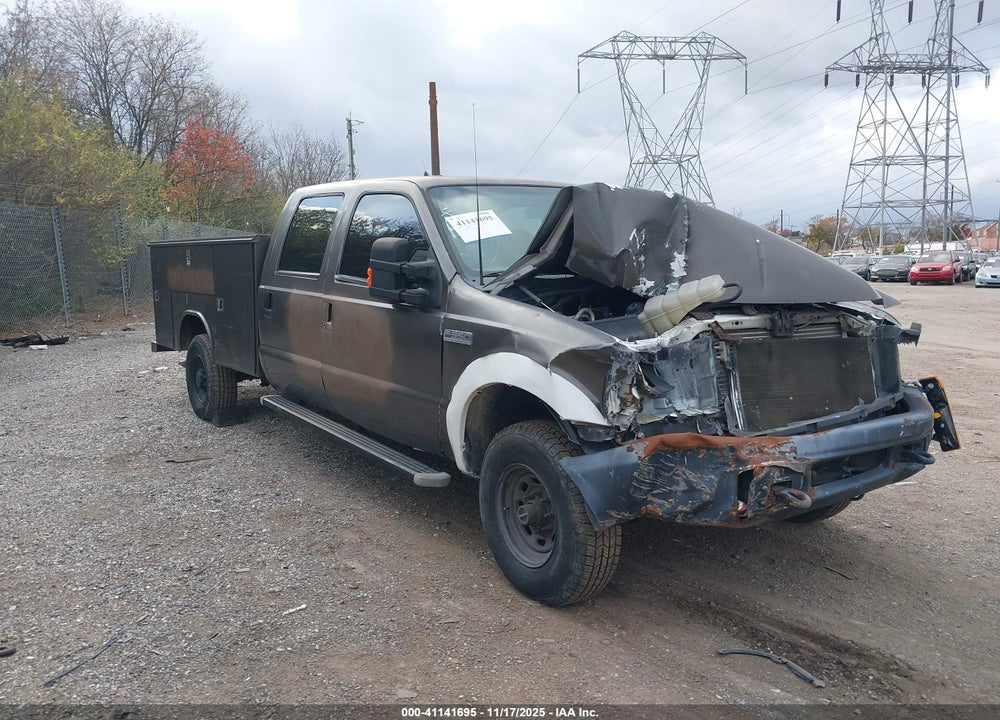 2000 FORD SUPER DUTY F-250 LARIAT/XL/XLT VIN: 1FTNW21F9YEB14399