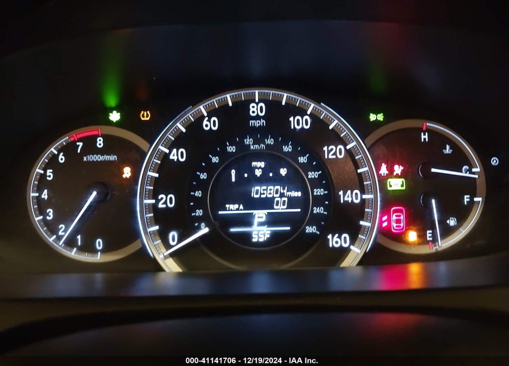 2016 HONDA ACCORD VIN: 1HGCR2F31GA144260