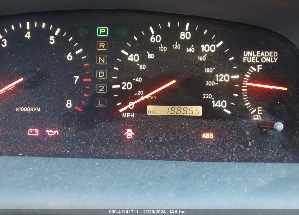 1998 LEXUS ES 300 VIN: JT8BF28G4W5043786