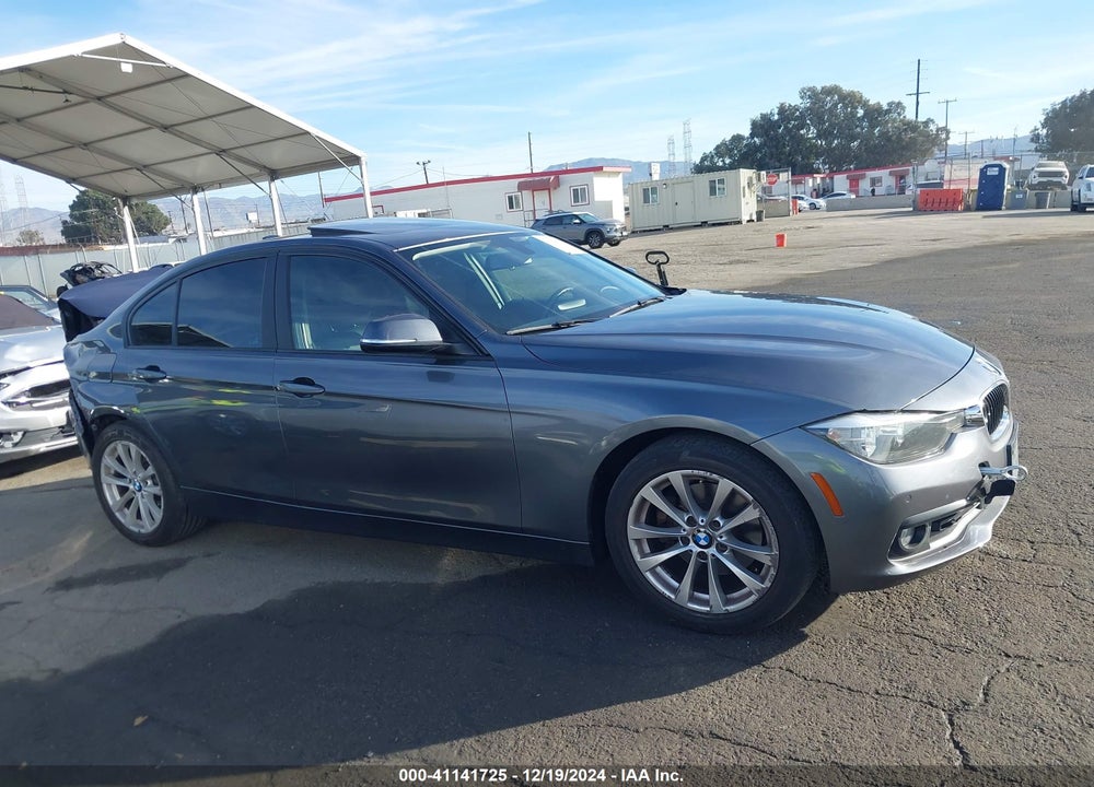 2017 BMW 320I VIN: WBA8E1G50HNU13933