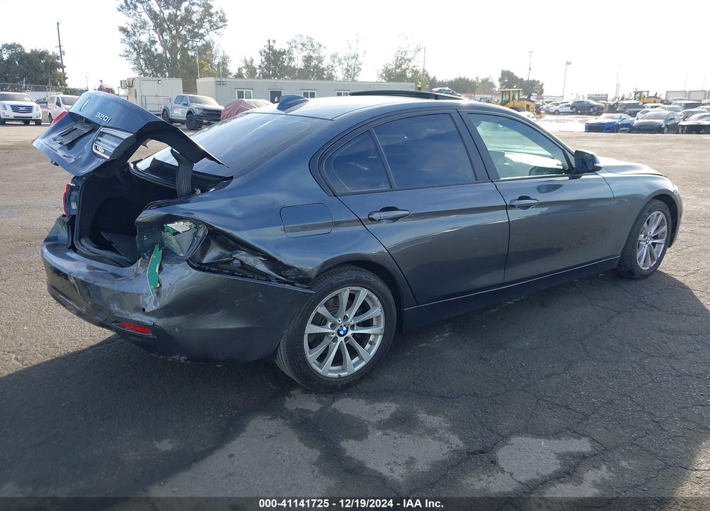 2017 BMW 320I VIN: WBA8E1G50HNU13933