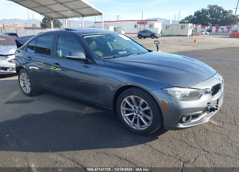 2017 BMW 320I VIN: WBA8E1G50HNU13933