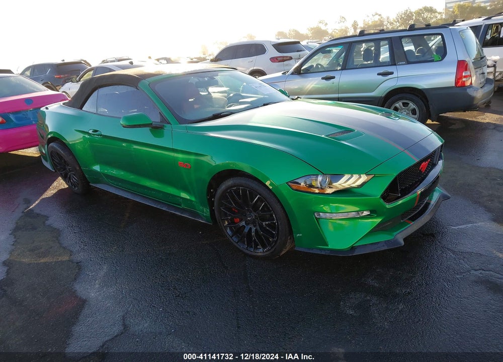2018 FORD MUSTANG GT PREMIUM VIN: 1FATP8FFXJ5130025