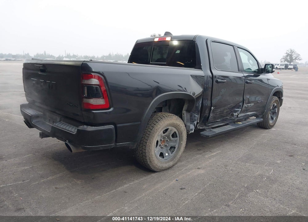 2019 RAM 1500 REBEL 4X4 5'7 BOX VIN: 1C6SRFLT3KN721966